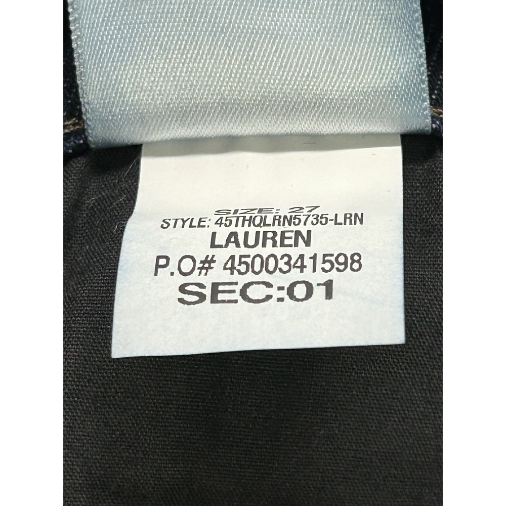 J.J. Joes Jeans Womens Sz 27 Dark Blue Lauren High Rise Skinny Ankle Stretch - Picture 8 of 13